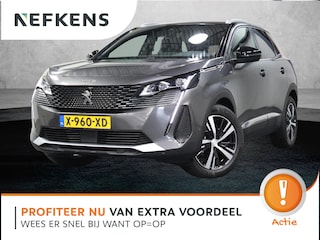 Peugeot 3008 SUV 1.2 136PK Hybrid GT | 1ste eigenaar | AUTOMAAT | AppleCarPlay/AndroidAuto | Adaptive Cruise Control | Camera | Sfeerverlichting | Virt.Cockpit | Keyless | Isofix | Privacy Glass | Parkeersensoren |