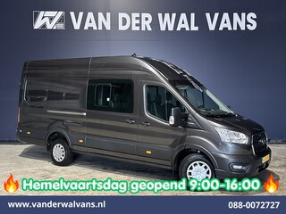 Ford Transit 2.0 TDCI 185pk L4H3 Dubbele Cabine Euro6 Airco | 6-Zits | Camera | Cruisecontrol Parkeersensoren