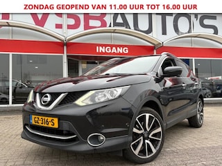 Nissan Qashqai 1.5 DCI TEKNA LEER PANO-DAK NAVIGATIE CAMERA TREKHAAK AIRCO LMV PDC