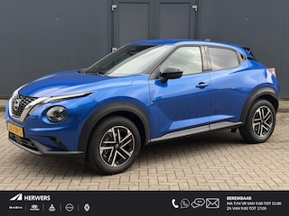 Nissan Juke 1.0 DIG-T N-Connecta DCT Automaat / Fabrieksgarantie tot 03-2028 / All season banden / Cold Pack / Achteruitrijcamera / Trekgewicht 1250 kg / Cruise control / Draadloze telefoon lader / Apple Carplay Androud Auto /