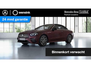 Mercedes-Benz E-klasse Cabrio 200 AMG Line | Burmester | Airscarf | Multibeam | Keyless | Widescreen | Night |