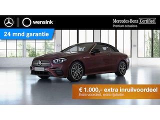 Mercedes-Benz E-klasse Cabrio 200 AMG Line | Burmester | Airscarf | Multibeam | Keyless | Widescreen | Night |