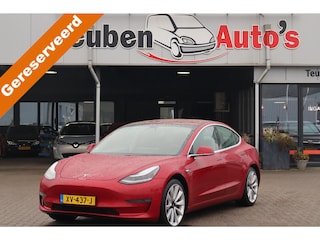 Tesla Model 3 Long Range AWD 75 kWh SOH 87,7%, Autopilot computer 3.0, Cruise control, Stoelverwarming, Trekhaak