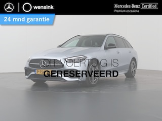 Mercedes-Benz C-klasse Estate 300 e AMG Line | Night | Panoramadak | Stoelverwarming | Achteruitrijcamera |