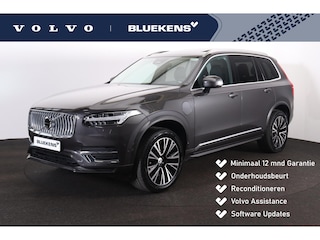 Volvo XC90 T8 Recharge AWD Plus Bright - Panorama/schuifdak - IntelliSafe Assist & Surround - 360º Camera - Harman/Kardon audio - Adaptieve LED koplampen - Verwarmde voorstoelen, stuur & achterbank - Parkeersensoren voor & achter - Elektr. bedienb. voorstoelen met geheugen - Head up display - Draadloze tel. lader - Extra getint glas - 20' LMV