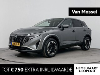 Nissan Qashqai 1.3 MHEV Tekna | Apple Carplay & Android Auto | 360 camera | Stoel en -Stuurverwarming | Head-Up | Google NAVI | Parkeersensoren | Panoramadak