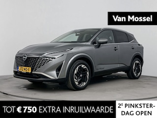 Nissan Qashqai 1.3 MHEV Tekna | Apple Carplay & Android Auto | 360 camera | Stoel en -Stuurverwarming | Head-Up | Google NAVI | Parkeersensoren | Panoramadak