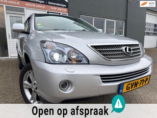 Lexus RX 400h met leer en achteruitrijcamera en elec. kantel dak en navigatie en bluetooth