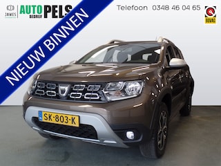 Dacia Duster 1.2 TCe Prestige Airco, Achteruitrijcamera, Navigatie, Elek Ramen/Spiegels, Cruise controle, Pdc V/A, Rondom zicht camera,, Lm velgen 16'', Trekhaak, Volledig dealer onderhouden, Nederlandse auto!! Bovag afleverpakket 695,-