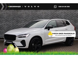 Volvo XC60 2.0 T6 Plug-in hybrid AWD Plus Black Edition | Facelift | Luchtvering | Panoramadak | Harman Kardon Audio | 21" Velgen | 360° Parkeercamera | Stoel-/Stuurverwarming |