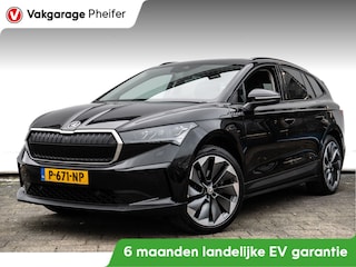 Skoda Enyaq iV 60 Trekhaak/ Leer/ Matrix led/ Stoel-stuurverwarming/ 21" Lmv/ Camera/ Navigatie/ Blindspot