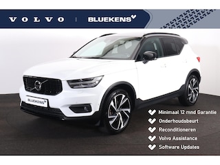 Volvo XC40 T5 AWD R-Design Intro Edition - Panorama/schuifdak - IntelliSafe Assist & Surround - 360º Camera - Harman/Kardon audio - Adaptieve LED koplampen - Verwarmde voorstoelen, stuur & achterbank - Parkeersensoren voor & achter - Elektr. bedienb. voorstoelen met geheugen links - Draadloze tel. lader - Standkachel - Extra getint glas - Elektr. inklapbare trekhaak - 20' LMV