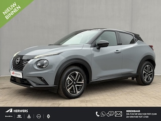 Nissan Juke 1.6 Hybrid N-Connecta / Pro Pilot / Fabrieksgarantie tot 04-2028 / Cold Pack / Technologie Pakket / Adaptieve Cruise / 360 Camera / Dodehoek Detectie / Stoel & Stuurwiel verwarming / Apple Carplay & Android Auto /