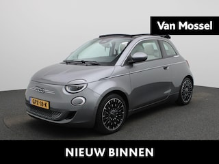 Fiat 500 La Prima 42 kWh | ACHTERUITRIJCAMERA | STOELVERWARMING | APPLE CARPLAY | LEDEREN BEKLEDING | CLIMATE CONTROL | CRUISE CONTROL |