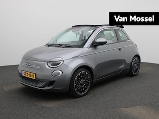 Fiat 500 La Prima 42 kWh | ACHTERUITRIJCAMERA | STOELVERWARMING | APPLE CARPLAY | LEDEREN BEKLEDING | CLIMATE CONTROL | CRUISE CONTROL |