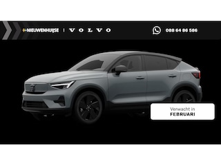 Volvo EC40 Single Motor Extended Range Ultra Black Edition | Europa | 82 kWh | Panoramadak | Keyless | Harman Kardon Audio | Elektrische Achterklep | 360 camera | Stoel-/Stuurverwarming | Adaptieve Cruise | Getint Glas | Luxe Bekleding |