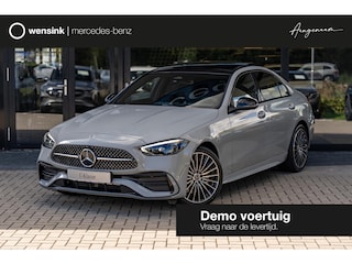 Mercedes-Benz C-klasse 300e Business Solution AMG | Night | Panoramaschuifdak | 360°-camera | DIGITAL LIGHT | Sfeerverlichting | 19" multispaaks AMG velgen |