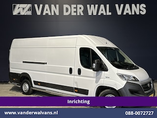 Fiat Ducato 3.0 NP 136pk L4H2 Post NL inrichting Euro6 Airco | Camera | Navigatie | Sidebars | 270 graden achterdeuren, schappen, doorloopdeur