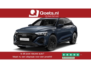 Audi Q8 e-tron 55 quattro S Edition 115 kWh Trekhaak - Panoramadak - Adaptieve Cruise Control - Optiekpakket zwart - Sportstoelen - B&O - Assistentiepakket Tour - elektrisch verstelbare stoelen - Privacy glas