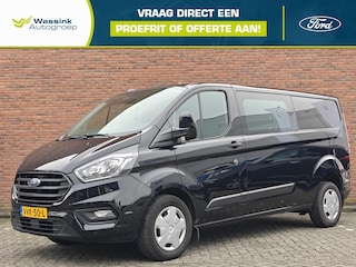 Ford Transit Custom GBDC 2.0 TDCi 130PK 320 L2H1 Trend | Automaat | Dubbele Cabine | Navigatie | Carplay | Android Auto | Parkeersensoren |