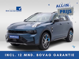 Lynk & Co 01 1.5 | 6.6 kWh laden | 360° Camera | Botsherkenning | Panoramadak | Pilot Assist | Achteruitrijcamera | Apple CarPlay/ Android Auto | Parkeersensoren voor- en achter | Memory Bestuurdersstoel | Na