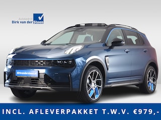 Lynk & Co 01 1.5 | 6.6 kWh laden | 360° Camera | Botsherkenning | Panoramadak | Pilot Assist | Achteruitrijcamera | Apple CarPlay/ Android Auto | Parkeersensoren voor- en achter | Memory Bestuurdersstoel | Na