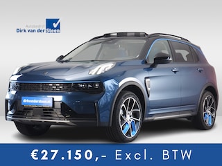 Lynk & Co 01 1.5 | 6.6 kWh laden | 360° Camera | Botsherkenning | Panoramadak | Pilot Assist | Achteruitrijcamera | Apple CarPlay/ Android Auto | Parkeersensoren voor- en achter | Memory Bestuurdersstoel | Na