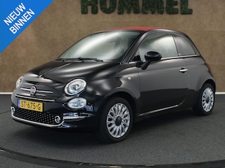 Fiat 500 1.2 Lounge - CABRIO - MULTIMEDIAVOORBEREIDING - PARKEERSENSOREN - CLIMATE CONTROL - AIRCO - ELEKTRISCH VERSTELBARE BUITENSPIEGELS - RIEM RECENT VERVANGEN!