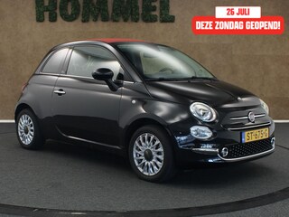 Fiat 500 1.2 Lounge - CABRIO - MULTIMEDIAVOORBEREIDING - PARKEERSENSOREN - CLIMATE CONTROL - AIRCO - ELEKTRISCH VERSTELBARE BUITENSPIEGELS - RIEM RECENT VERVANGEN!