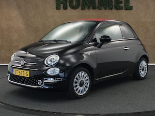Fiat 500 1.2 Lounge - CABRIO - MULTIMEDIAVOORBEREIDING - PARKEERSENSOREN - CLIMATE CONTROL - AIRCO - ELEKTRISCH VERSTELBARE BUITENSPIEGELS - RIEM RECENT VERVANGEN!