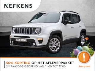 Jeep Renegade 1.5T 130pk e-Hybrid Longitude Automaat | Apple CarPlay & Android Auto | Keyless Entry | Dodehoek waarschuwing