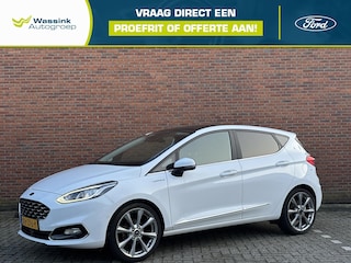Ford Fiesta 1.0 EcoBoost 125pk 5dr Vignale | Stoel/ Stuur verwarming | Voorruitverwarming | Panorama dak | Camera | Adaptief Cruise |