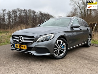 Mercedes-Benz C-klasse Estate 350 e Lease Edition Plus 17inch Cruise Control Leder Clima Navi Stoelverwarming NAP