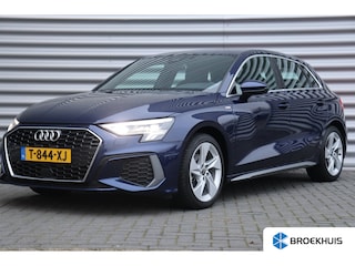 Audi A3 Sportback 30 TFSI 110PK S EDITION AUTOMAAT / NAVI / LEDER / CLIMA / FULL-LED / PDC / KEYLESS / 17" LMV / 2X S-LINE / ADAPT. CRUISECONTROL / WINTERPAKKET / 1E EIGENAAR / NIEUWSTAAT !!