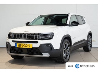 Jeep Avenger Summit 54 kWh | Warmtepomp | Navigatie | Camera | Apple Carplay & Android Auto | Stoel verwarming | Parkeersensoren | Elektrische Achterklep |