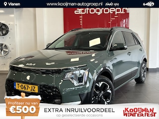 Kia Niro EV Edition 64.8 kWh ,Apple Carplay/Android Auto ,Adaptive cruise control ,Stoel/Stuurverwarming ,Achteruitrij camera ,Keyless