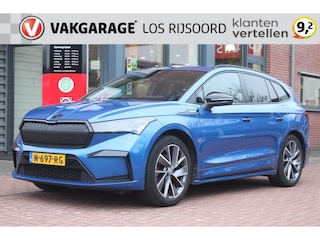 Skoda Enyaq Iv 60 *Sportline* | Carplay | Cruise & Climate Control | Stoel & Stuur verwarming | PDC | Privacy | Navigatie | Bluetooth |