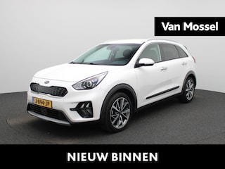 Kia Niro 1.6 GDi DynamicPlusLine AUTOMAAT | ADAPTIEVE CRUISE | HALF-LEER | NAVIGATIE | CAMERA | CLIMA | WINTERPAKKET | LMV | DAB | 12 MAANDEN BOVAG GARANTIE |