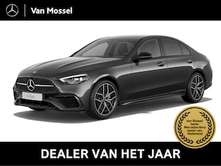 Mercedes-Benz C-klasse 180 Star Edition Limited AMG-Line / Stoelverwarming / Achteruitrijcamera / Panorama-schuifdak / Night-Pakket / Memory-Stoelen /