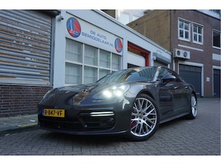 Porsche Panamera 4.0 GTS V8 BiTurbo | Sport Chrono | Luchtvering | Panoramadak | Adaptive + Lane | 4x Memory Verwarming Koeling | Soft close | Sfeerverlichting | Nieuwprijs ca € 226.000,-