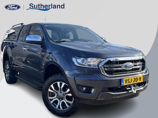 Ford Ranger 2.0 EcoBlue XLT Super Cab 170pk Automaat | Trekhaak | Hardtop Laadruimte | Achteruitrijcamera | 3.500kg Trekgewicht | Stoelverwarming | Dealer onderhouden
