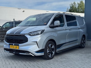 Ford Transit Custom 2.0 TDCI L2H1 Sport DC AWD 170pk | 2029 GARANTIE | Elek. Trekhaak 2500KG | Raptor | Digi Spiegel | 2x Schuif