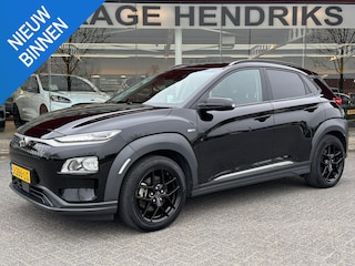 Hyundai Kona EV Fashion 64 kWh | SOH: 96,2% | 3 Fase | warmtepomp | Black Edition LM |  HUD | Blindspot | Climate | Navi |