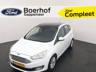 Ford C-MAX Titanium 125PK | Pano | Elek. Achterklep | Trekhaak | Parkeersensoren v+a | Voorruitverw. |