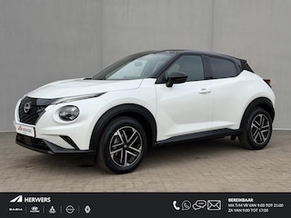 Nissan Juke 1.6 Hybrid N-Connecta / Fabrieksgarantie tot 07-2028 / Camera / Navigatie / Apple Carplay & Android Auto /  Stoel & Stuurwielverwarming / Two Tone / Cruise Control / Keyless /