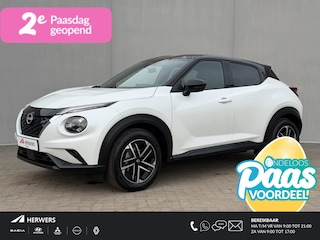 Nissan Juke 1.6 Hybrid N-Connecta / Fabrieksgarantie tot 07-2028 / Camera / Navigatie / Apple Carplay & Android Auto /  Stoel & Stuurwielverwarming / Two Tone / Cruise Control / Keyless /