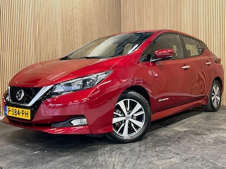 Nissan Leaf N-Connecta 40 kWh|90%SOH|270 WLTP|360-CAMERA|APPLE CARPLAY|STUUR+STOELVERW VOOR+ACHTER|ACC|NAVIGATIE|NL-AUTO|NAP|MARGE