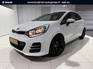 Kia Rio 1.2 CVVT DynamicLine Navigatie, Camera, Airco, Zwarte velgen.
