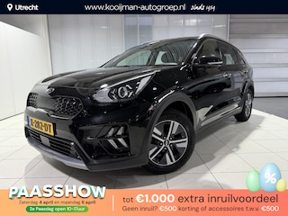 Kia Niro 1.6 GDi DynamicLine Trekhaak, Apple Carplay/Android Auto, Navigatie, Camera.
