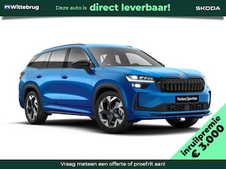 Skoda Kodiaq 1.5 TSI PHEV Sportline Business / Comfortpakket / Trekhaak / Winterpakket / Schuif kantel dak /